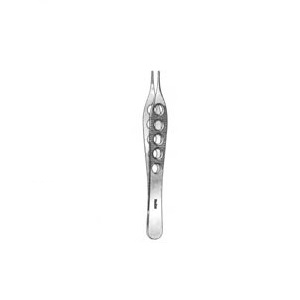 Pinza Adson 4 3/4" (12.1 cm) mangos fenestrados