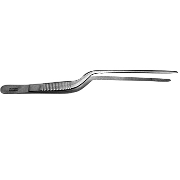 Pinza TAYLOR tipo bayoneta con dientes 18 cm Premium