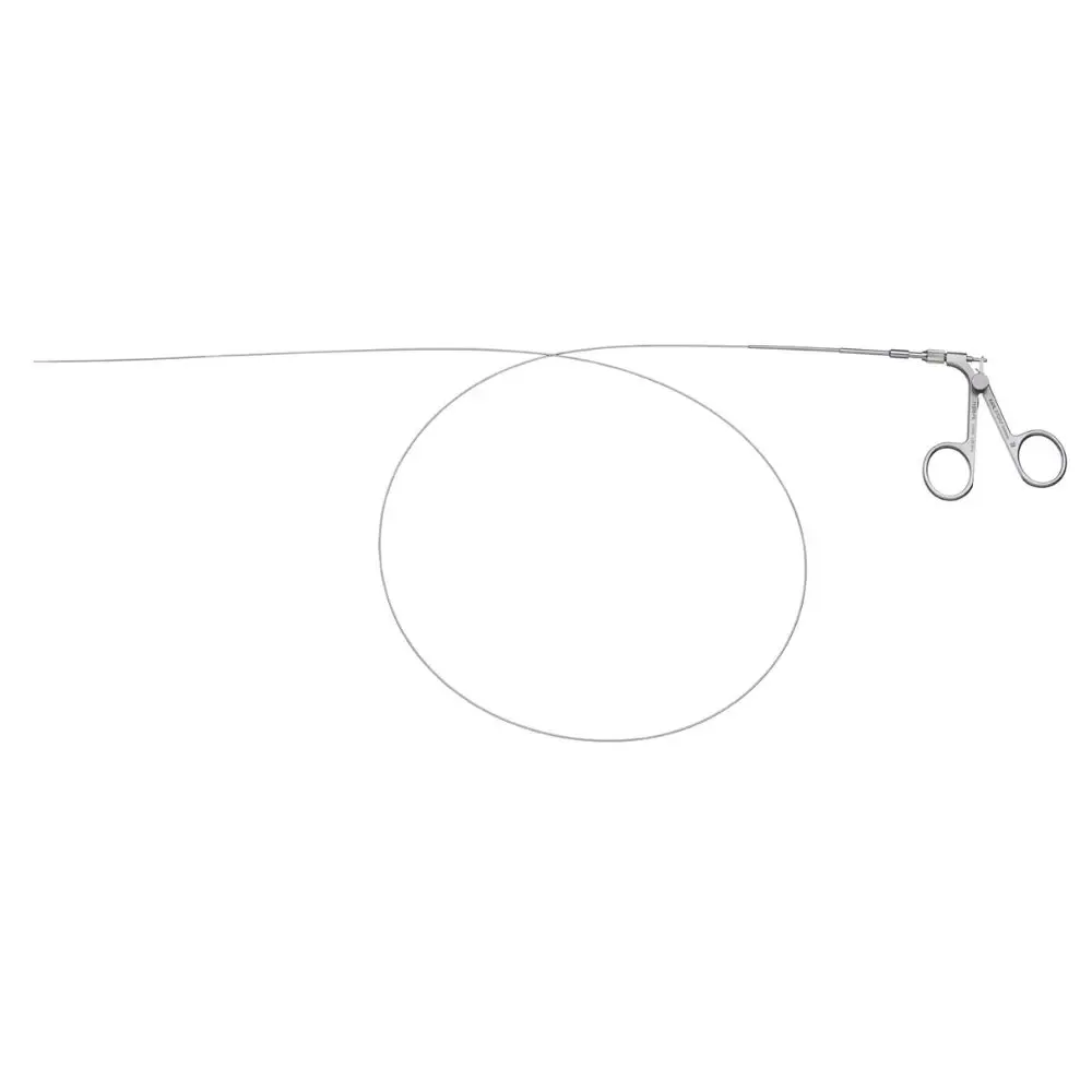 Pinzas de agarre, abertura bilateral, flexibles, 3 Charr./1mm, longitud 100cm