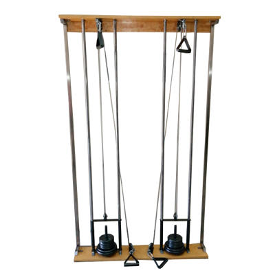 Poleas Dobles de Pared para Fisioterapia