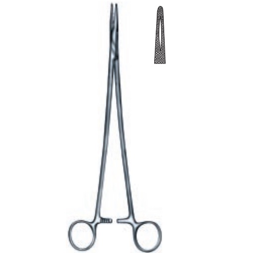 Porta agujas de Mayo Hegar delgado 16cm