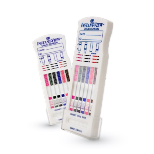 Prueba antidoping 6 drogas en casette (AMP-BZD-COC-MET-MOR-THC) caja con 25 pruebas
