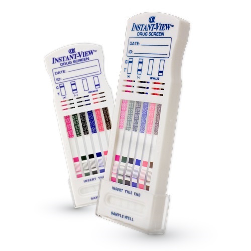 Pueba antidoping 5 drogas en casette (AMP/COC/MET/MOR/THC) caja con 25 pzas