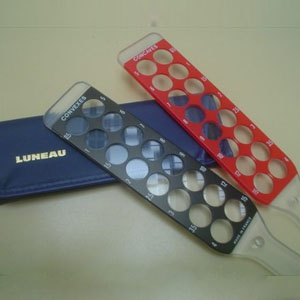 Regletas Esquiascopica Cat. LUN-RGLT Luneau