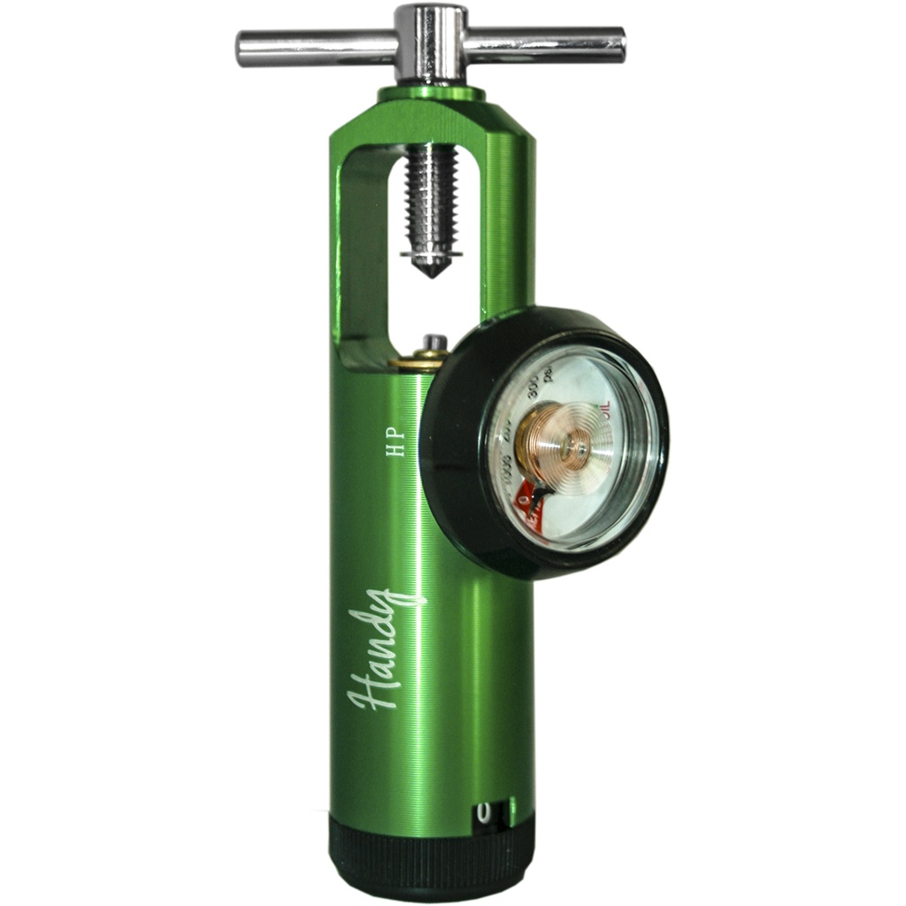 Regulador de oxigeno CGA870 Verde