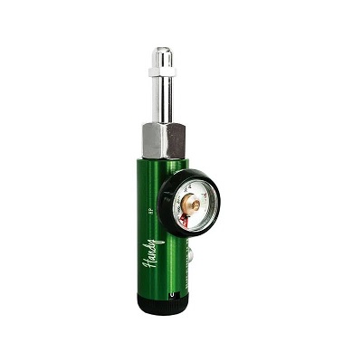 Regulador de oxígeno CGA540 verde 