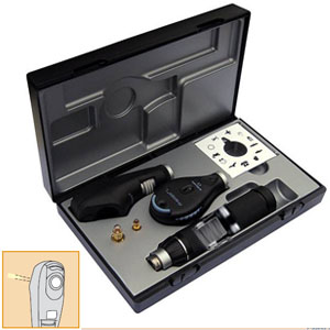 Retinoscopio de franja ri-scope Xenon 3,5 V Mango para enchufe y Batería recargable 3784