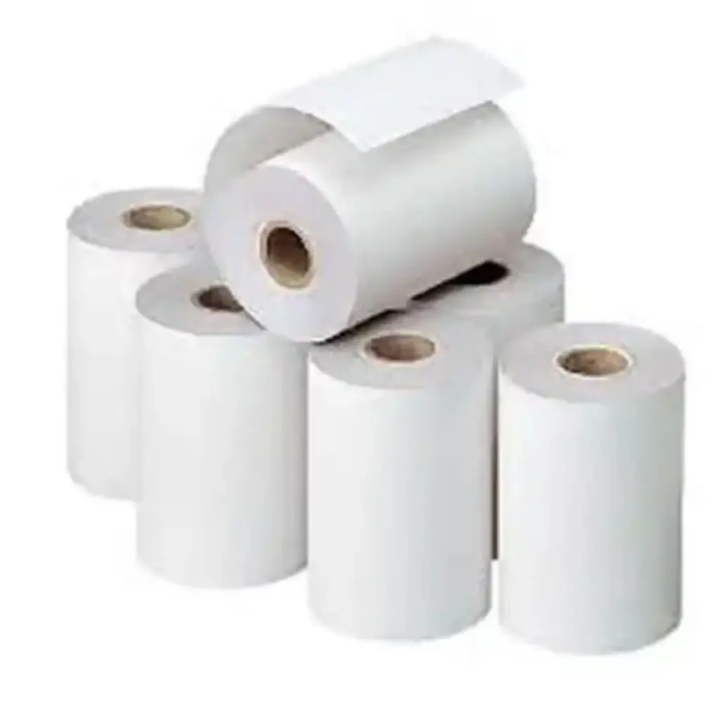 Rollos de papel térmico paquete c/5