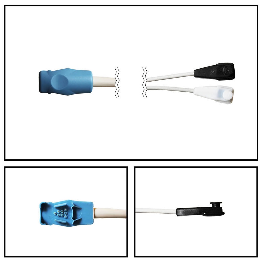 Sensor SpO2 multisitio compatible con Datex Ohmeda Oxytip tecnología Nellcor
