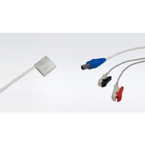 Sensor corrugator (ceja) y conector de electrodos (96 estampillas incluidas) para monitor ToFscan