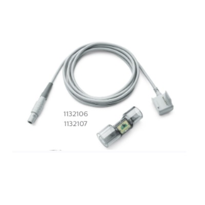 Sensor de flujo con cable adulto/pediatrico