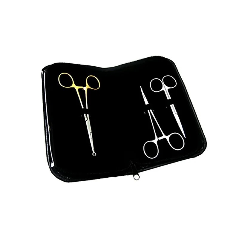 Set de vasectomia sin bisturi 4 piezas PREMIUM acero aleman