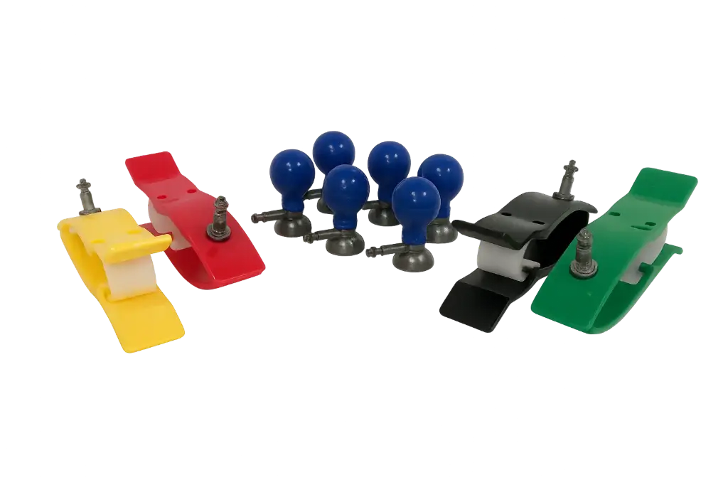 Set pinzas y electrodos de succión para ECG Schiller (adulto)