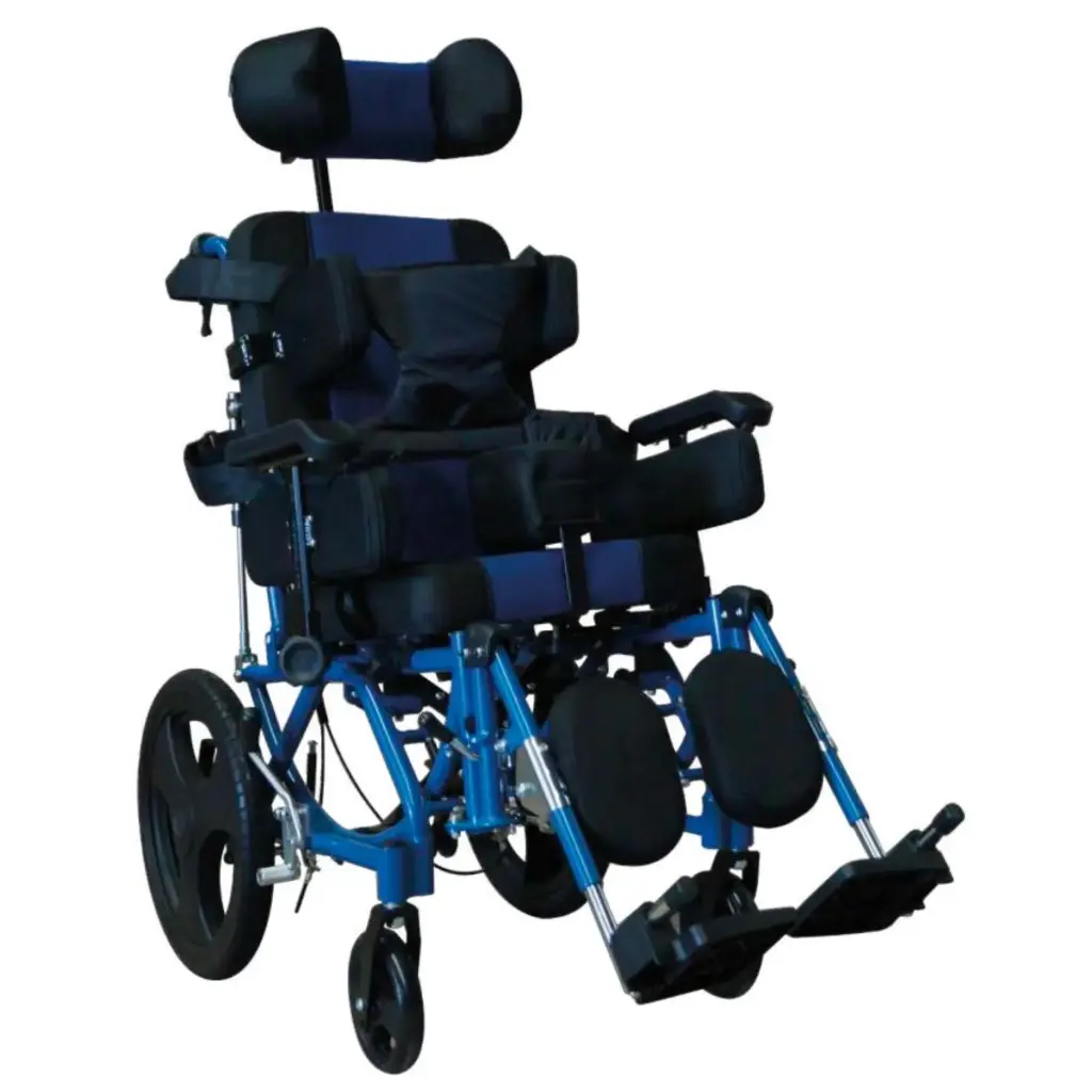 Silla de ruedas PCI 14" para Paralisis Cerebral Infantil