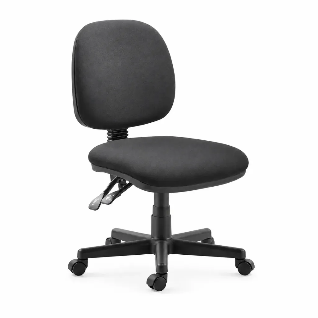 Silla Giratoria de Respaldo Alto para Paciente en Vinipiel