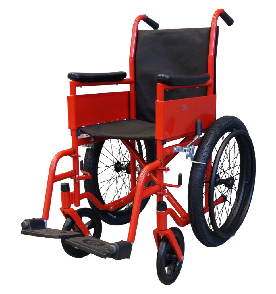 Silla de Ruedas 20" Infantil con Pedal Abatible con Extension