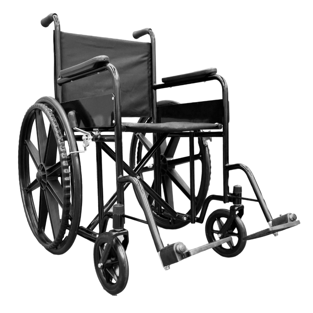 Silla de Ruedas con Pedal Abatible con Extension