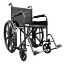 Silla de Ruedas con Pedal Abatible con Extension