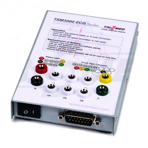 Simulador de ECG de 12 derivaciones