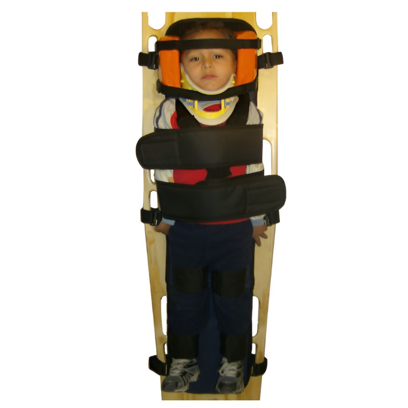 Sistema de Inmovilizacion de Madera Compacto Pediatrico