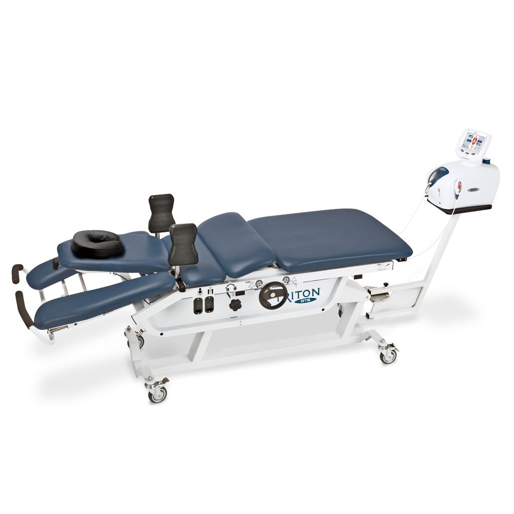 Sistema de traccion cervical y lumbar con EMGs