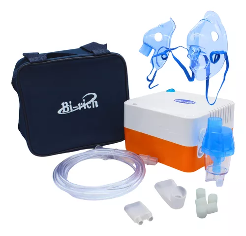 Nebulizador de compresor compacto Bi-rich color naranja