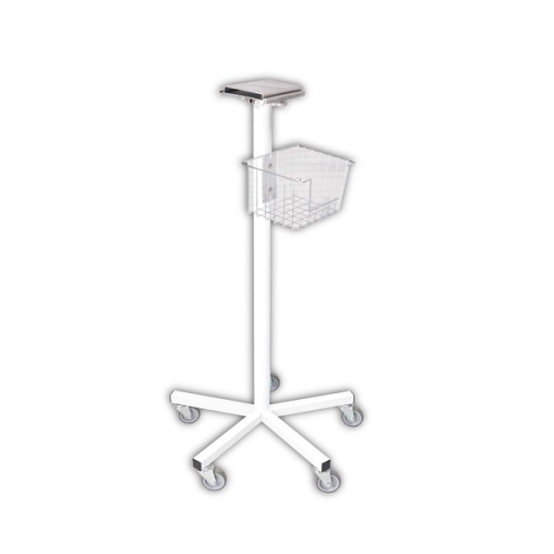 Soporte móvil de pedestal para monitor de signos vitales