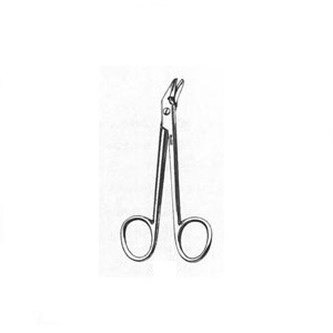Tijera Corta Alambre 4 3/4" (12.1 cm) Agulada Afilada Acerrada