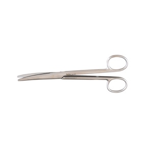 Tijera Mayo curva de 6-3/4" (16.9 cm), hojas redondeadas.