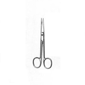 Tijera Mayo recta de 5-1/2" (14.1 cm), para operacion, diseño robusto, puntas afiladas