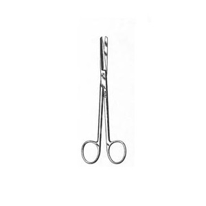 Tijera Mixter de 6 1/4" (15.9 cm) recta puntas chatas