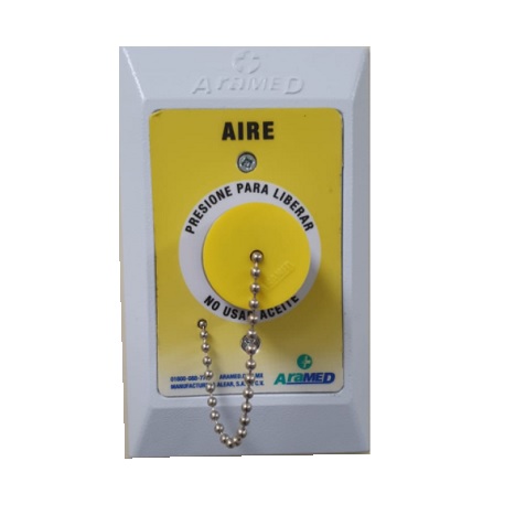 Toma de pared enchufe rápido tipo NFPA para aire