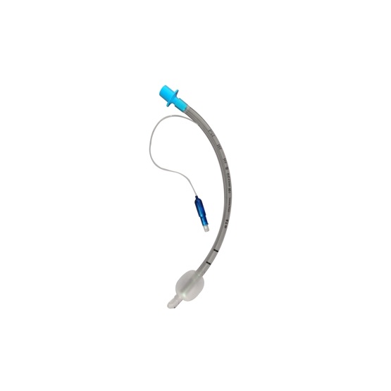 Tubo endotraqueal con alma de acero con globo 4.5 mm