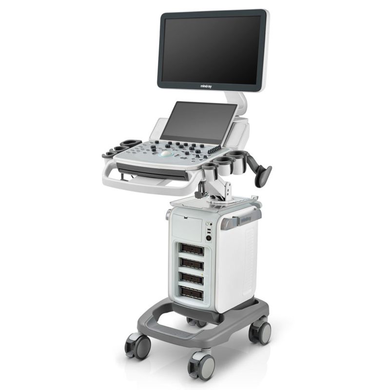 Ultrasonido de gabinete Full HD Monitor 21.5", pantalla tactil de 13.3" con 2 transductores ENDO/VOL mindray