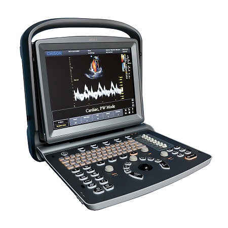 Ultrasonido Portatil Doppler 12" mod. ECO5 con 2 Transductores a Escoger