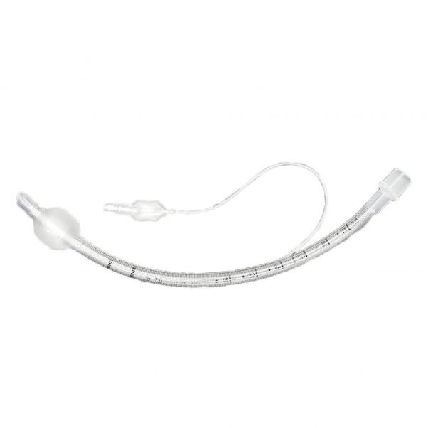 Tubo endotraqueal con alma de acero con globo #6.0 
