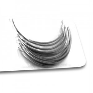 Aguja 1/2 circular paquete de 12 piezas #4 (13x41mm) ojo automático