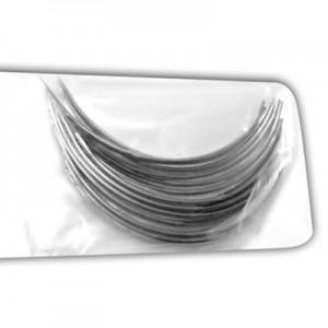 Aguja 3/8 de circulo paquete 12 piezas #6 (12x40mm) ojo automático 