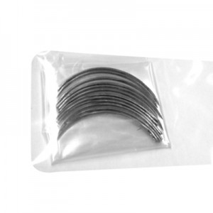 Aguja 3/8 de circulo paquete de 12 piezas #10 (9x28mm) ojo automático 