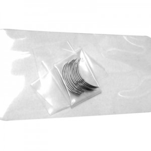 Aguja 3/8 de circulo paquete de 12 piezas #16 (6x14mm) ojo automático 