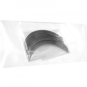 Aguja 3/8 de circulo paquete de 12 piezas #9 (11x28mm) ojo automático 