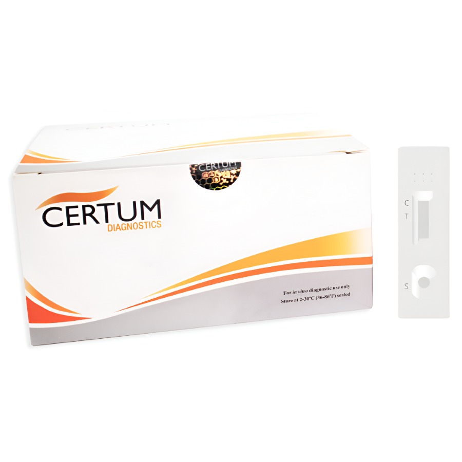 Prueba de Embarazo en Cassette HCG Caja con 40 Piezas