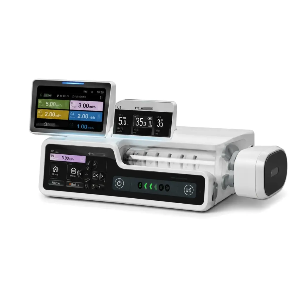 Bomba de jeringa de infusion mod. Benefusion eSP Smart con bateria y software TIVA/TCI
