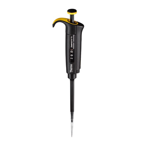Micropipeta Finnpipette F2, volumen variable de 2  a 20μl