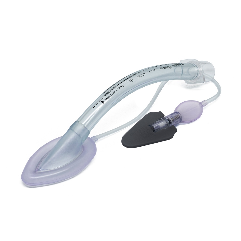 Mascarilla laringea No.2 desechable de PVC 