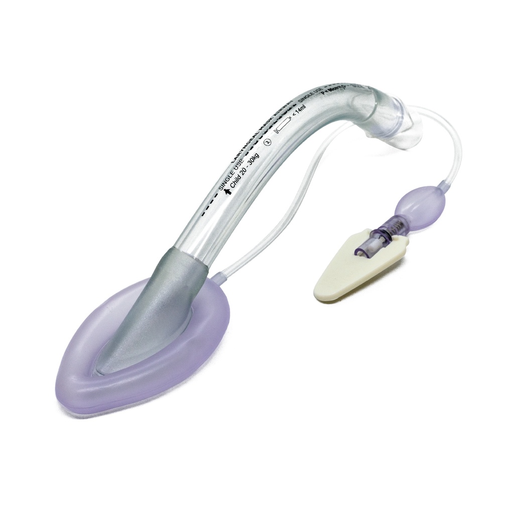 Mascarilla laringea No.2.5 desechable de PVC  