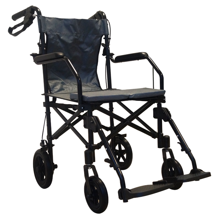 Silla de Traslado de Viaje Plegable con Freno