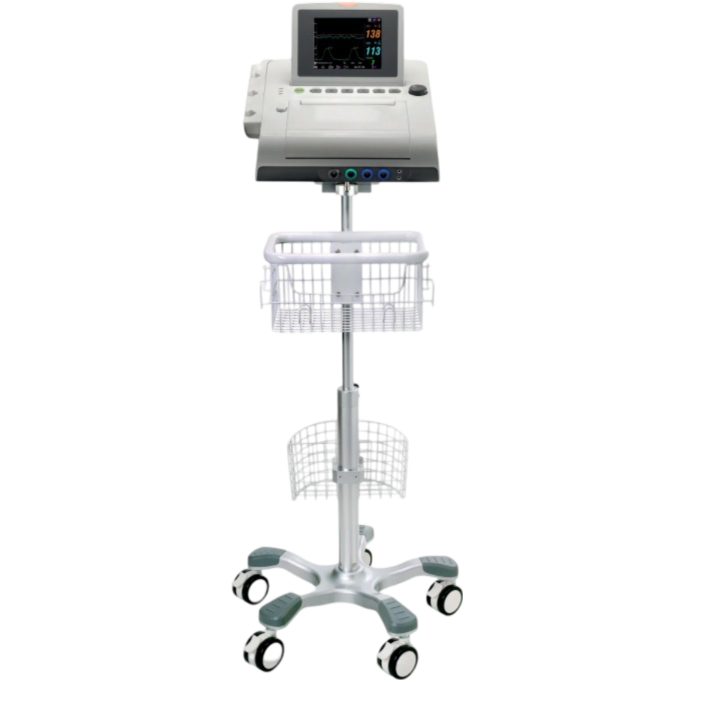 Carrito de soporte para monitores fetales F3 y F9 Mod. MT-503