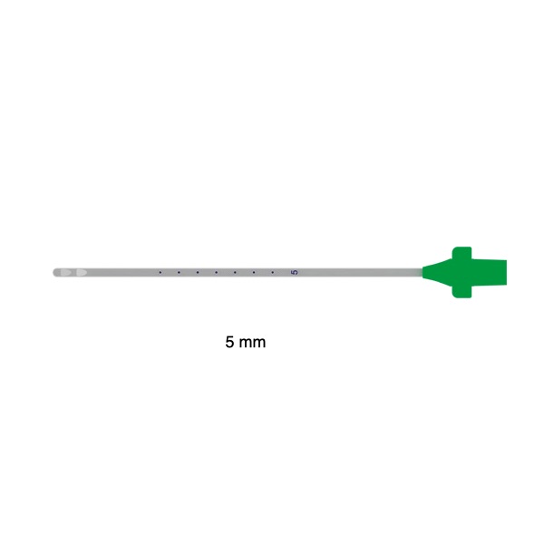 Canula de aspiracion EasyGrip de 5 mm Verde