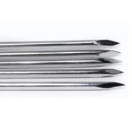 Alambre Kirschner (clavo) 0.035" (0.9mm) de 25cms doble punta